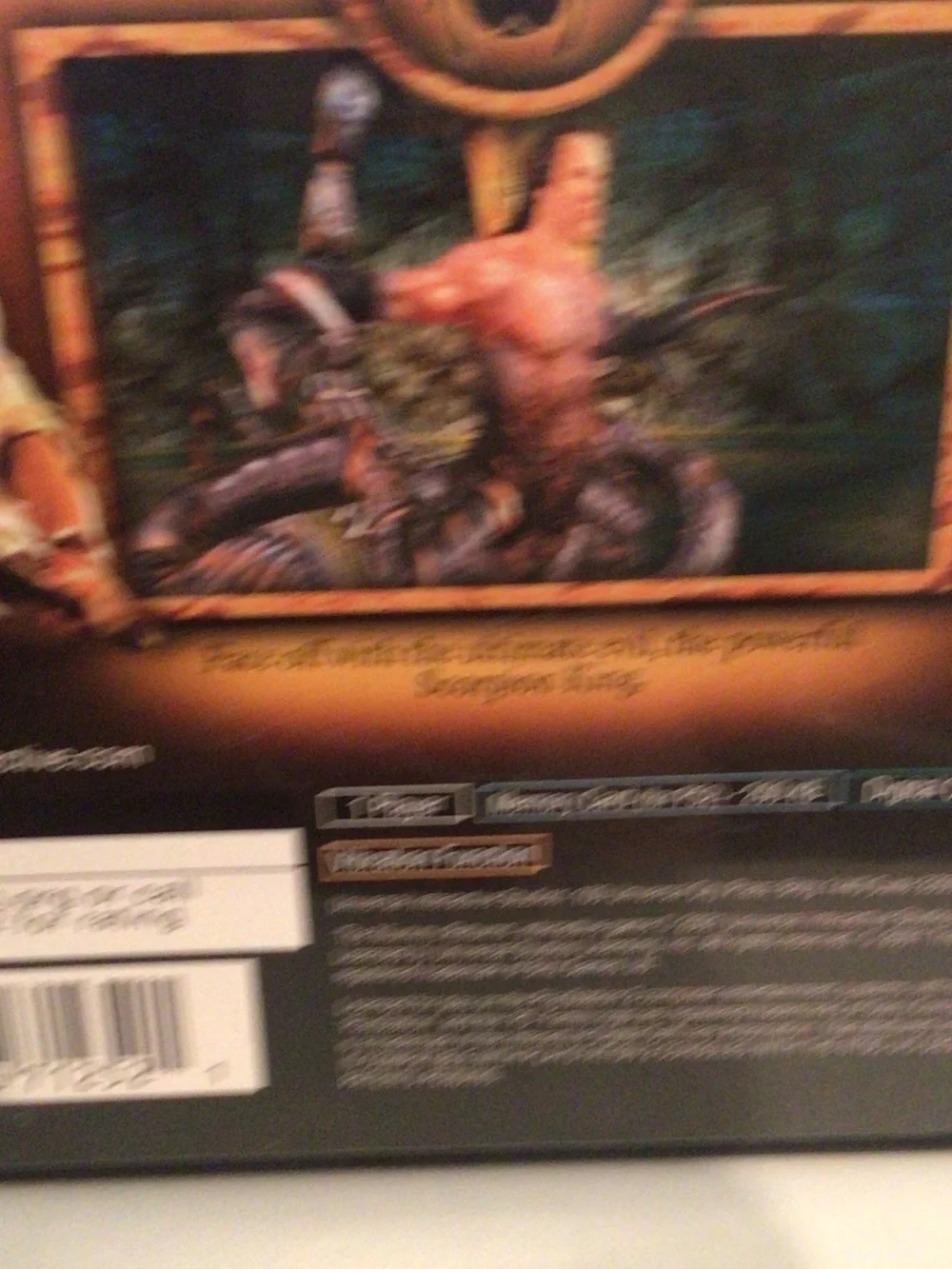Sony PlayStation 2 The Mummy Returns (orange, black)